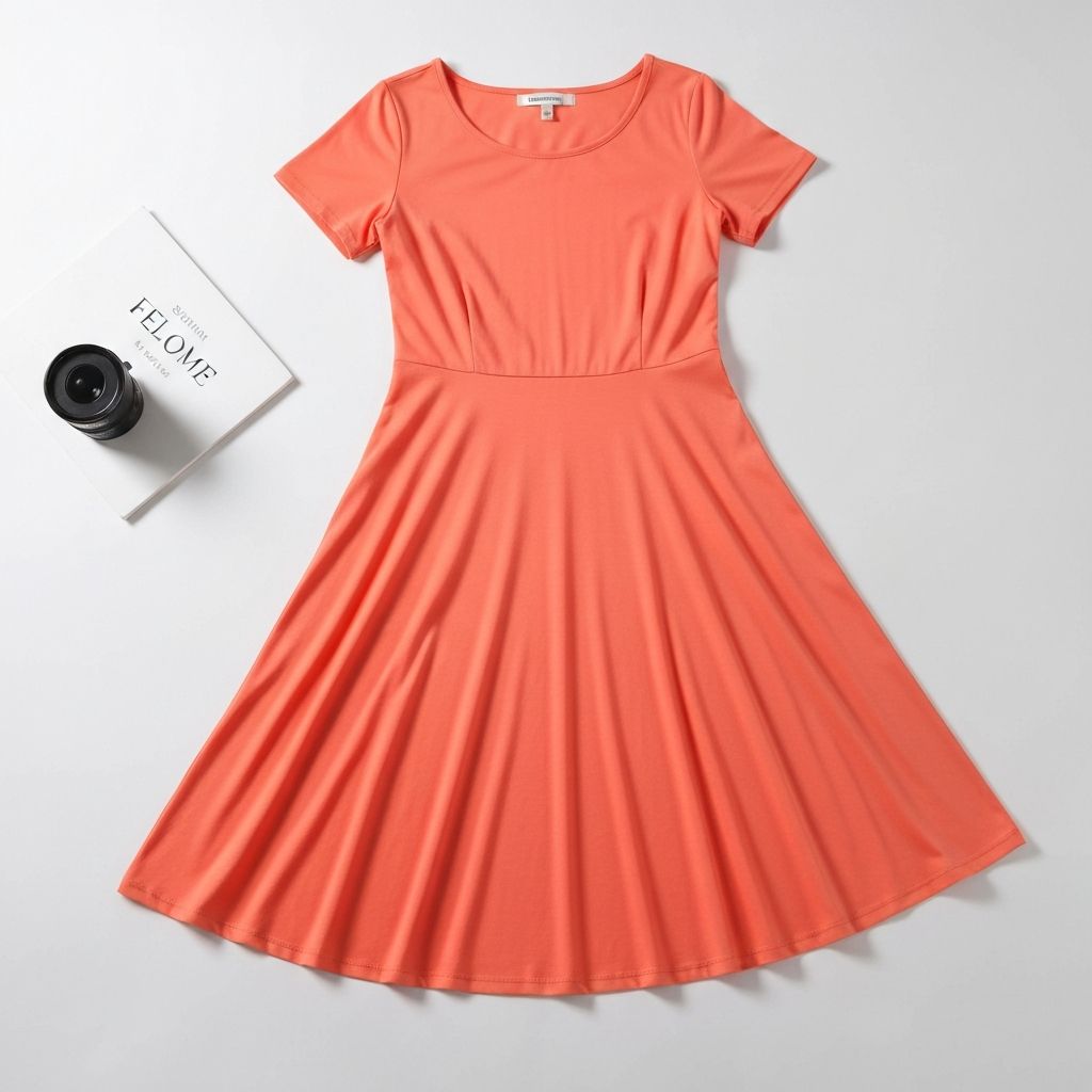 Women's Sleeveless A-line Casual Dress - alternate view